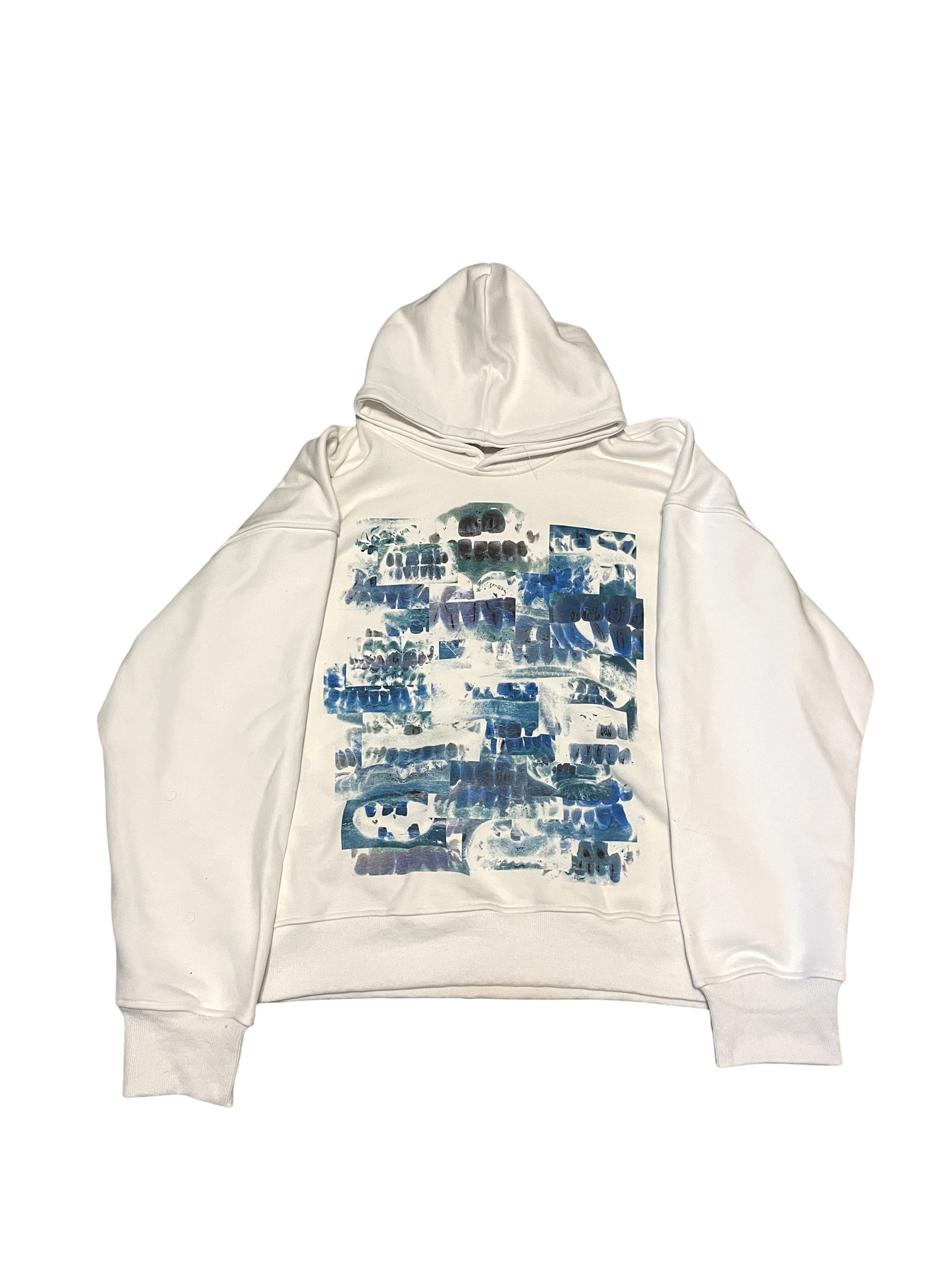 Teeth Hoodie (White)