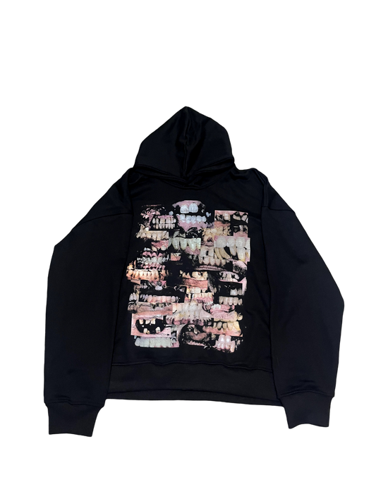 Teeth Hoodie (Black)